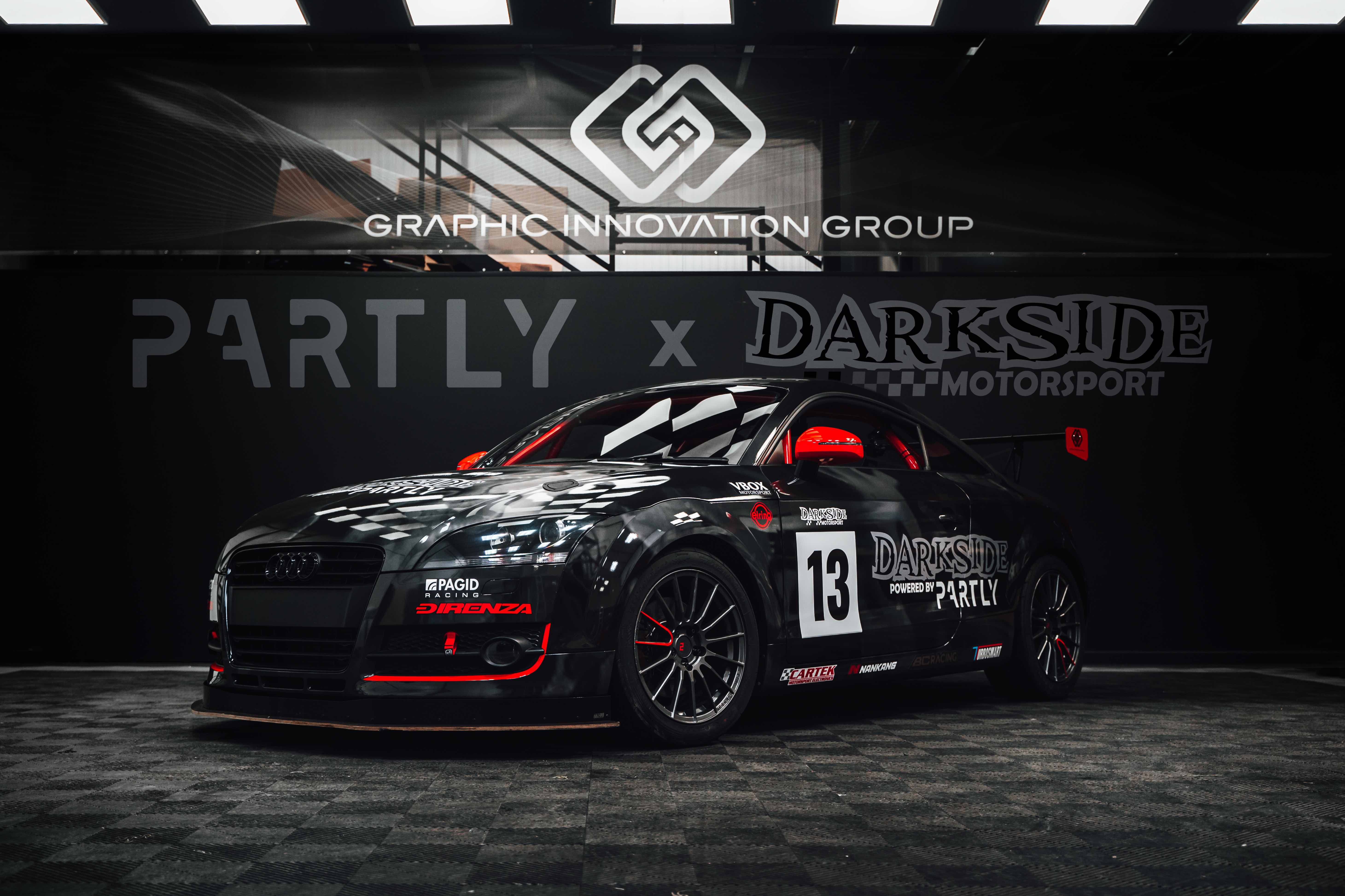 Unveiling the Darkside Race Car Powered by Partly